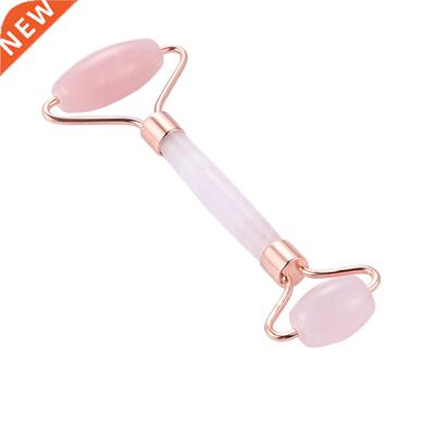Rose Quartz visage Massage rouleau naturel Jade grattoir pla