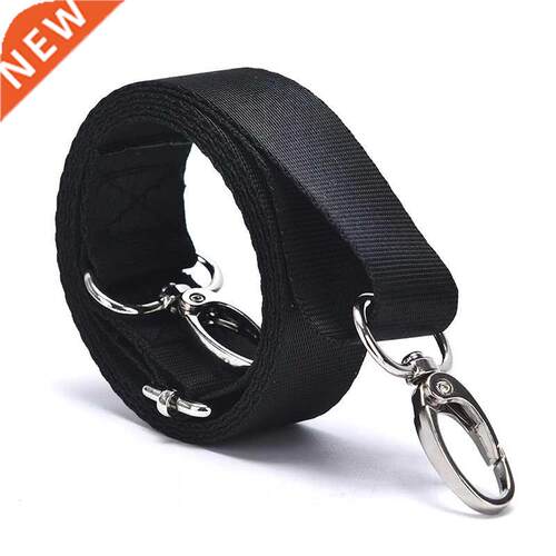 1pcs Black Adjustable Nylon Shoulder Bag Belt Replacement La