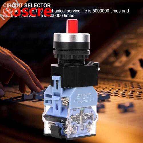 10 Pcs Rotary switch kno EM38-11XD/21 2 Position Maintaine