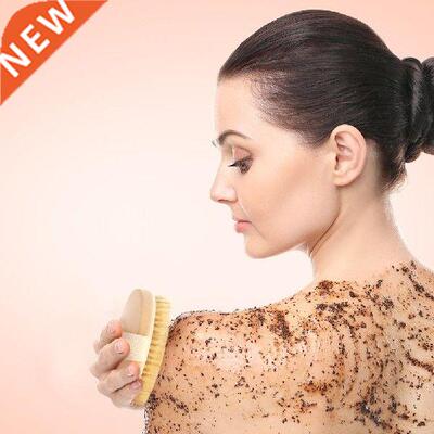 Bathroom Body Brushes Long Handle Bath Natural Bristles