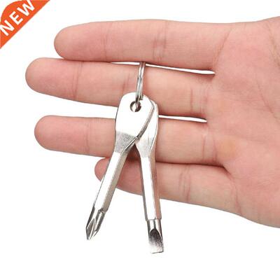2pcs Multi Pocket Repair Tools Key Shaped Phillips Slotted