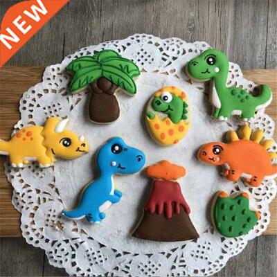 Plastic 3D Dinosaur Cookie Stamps Cookie Biscuit