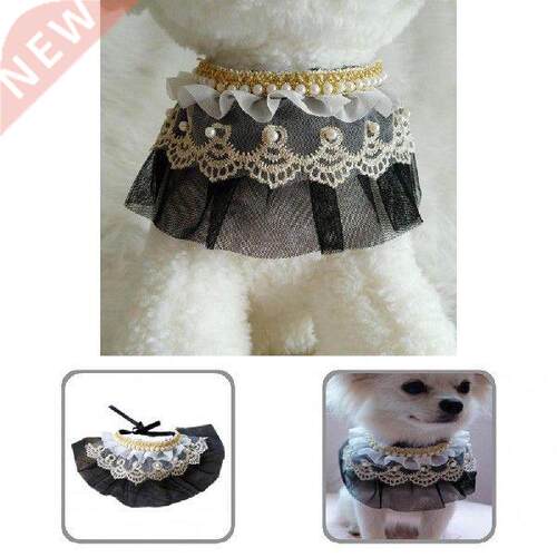 Attractive Great Small Dogs Cats Saliva Bandana Decor Lace
