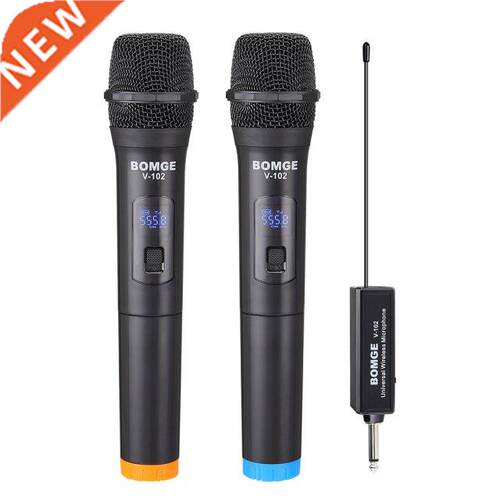 Wireless Microphone Universal VHF 3.5mm 6.35mm Handheld Mic