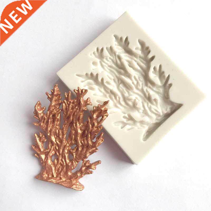 Sea Coral Shape Silicone Mold Fondant Mold Cake Decorating T
