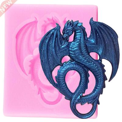 3D Dragon Silicone Mold Cake Fondant Molds DIY Party Cake De