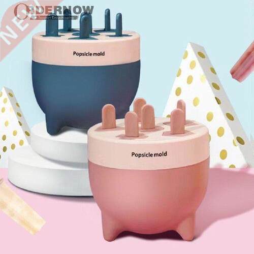 6 Cell Ice Cream Mold Ice Mould Handmade Dessert Popsicle