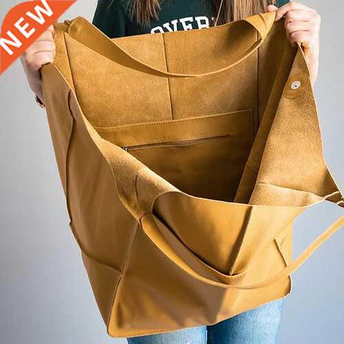 2021 Soft Large Capacity Tote Bag Shopper Bag Women Handbag