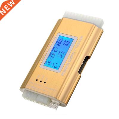 LCD PC Supply Tester Power Supply 20/24 Pin 4 PSU ATX BTX IT