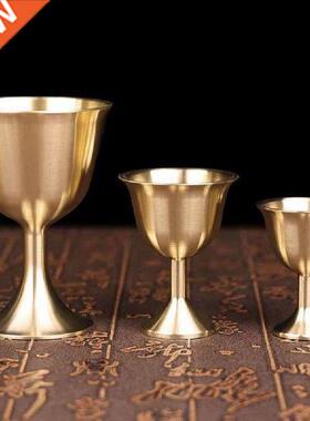 Wine Goblet Brass Drinking Glasses Brass Chalice Cup