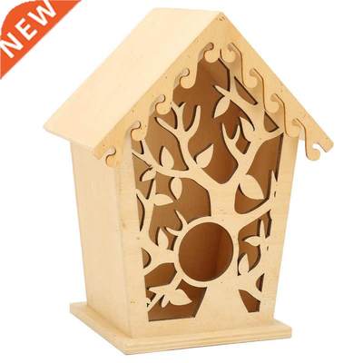 Bird Nests Hollow Tree Leaves Patterns Bird House Bird Cage