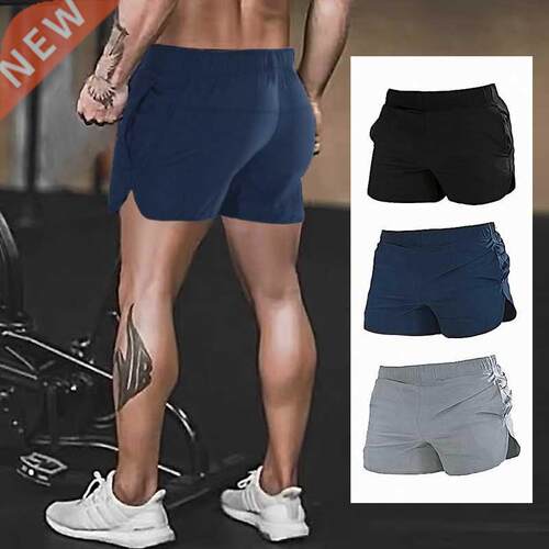 Men Fitness Sports Shorts Sretch Quick-drying Hot Short Pant