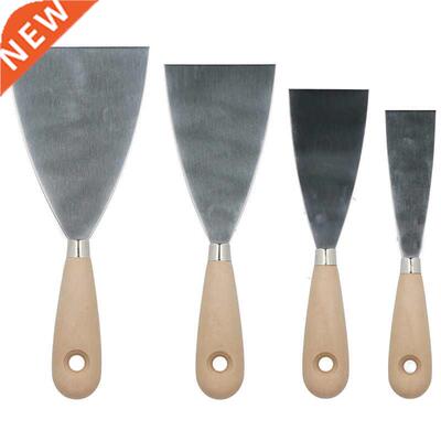 4Pcs Foodservice Scraper Slant Edge Stainless Steel Slant Gr