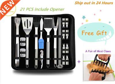 BBQ Tools Set Barbecue Utensil AccessoriesThermometer