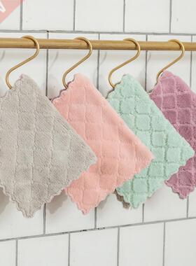 Non-stick Oil Lint Free Glass Cleaning Dish Cloth Kitchen Ho