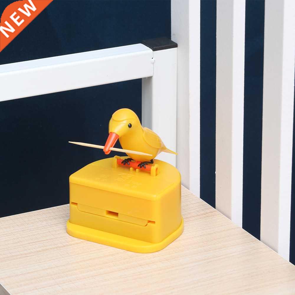 Small Bird Toothpick Box Kitchen Automatic Pop-Up Push-Type