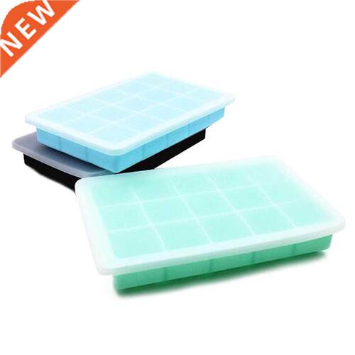 Silicone Ice Cube Trays Molds Maker Easy-Release Form For