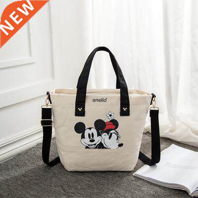 Disney Mickey Mouse Lady Canvas Crossbody Shoulder Bag Carto