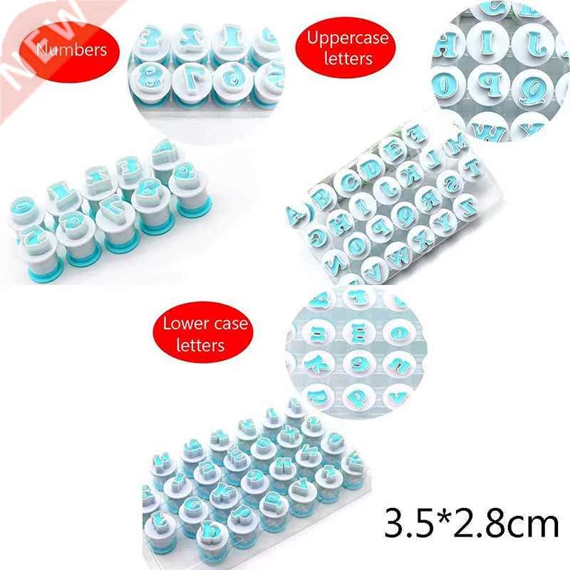 1 Set Upper Lowercase Alphabet Cookie Molds Letters Number B