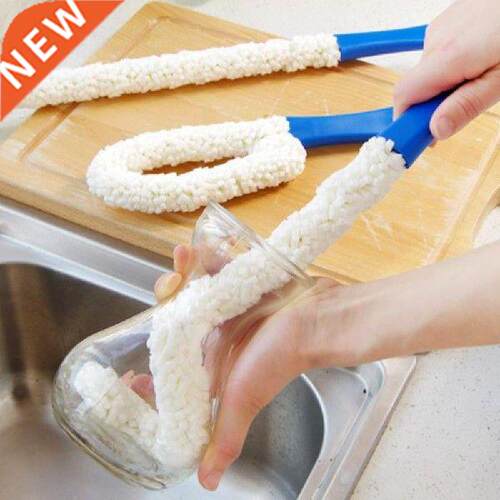 Bendable Foam Brush Cleaner Kicten Cleaning Tool for