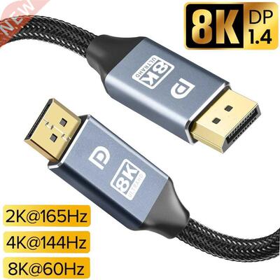 DP 1.4 Cale DisplayPort 1.4 8K Cale 4K 144Hz 165Hz Displa