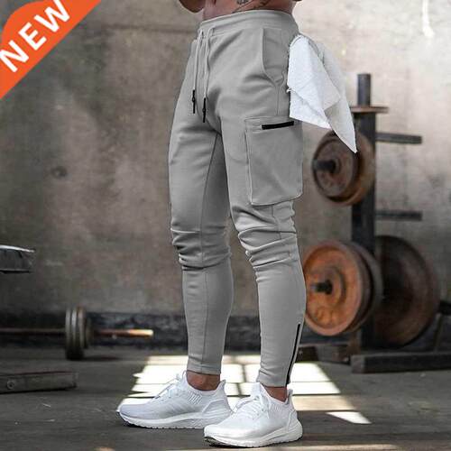 Joggers Men 2022 Sreetwear Trousers Multiple Zipper Pockets