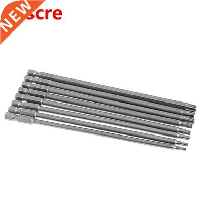 8Pcs 150mm Long Magnetic Torx Security Electric Screwdriver