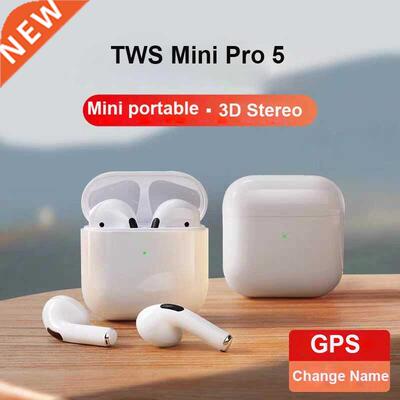Mini Pro 5 TWS Headphones Bluetooth Earphones Gaming
