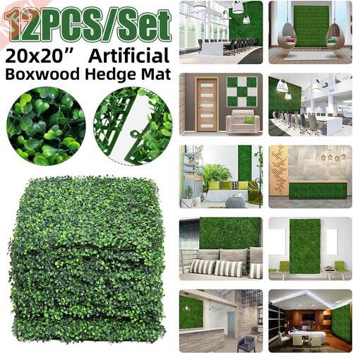 Artificial Leaf Privacy Fence Roll Wall Landscaping Fence