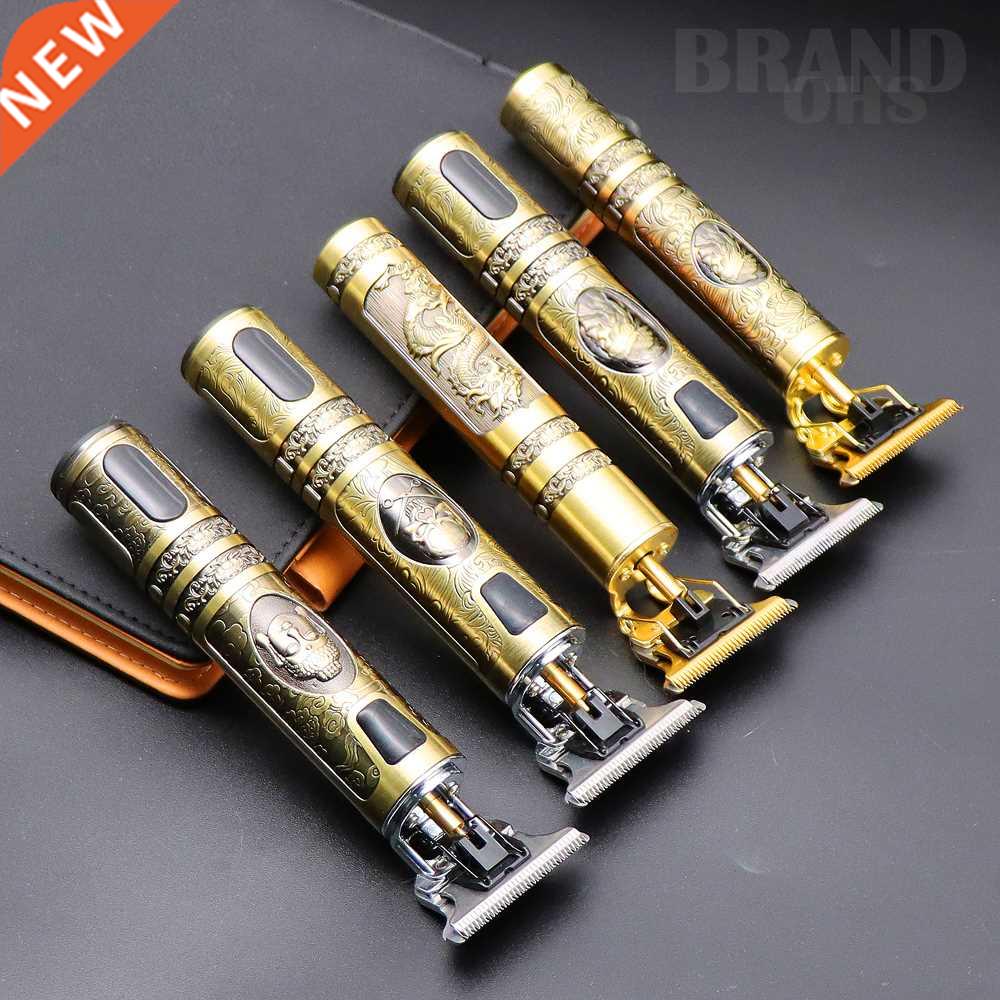 2022 Vintage T9 0MM Cordless Hair Cutting Machine Profession