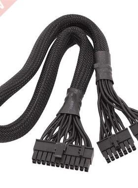 14+10Pin to 24 Pin ATX Power Supply Cable 20+4 Pin PC PSU Mo