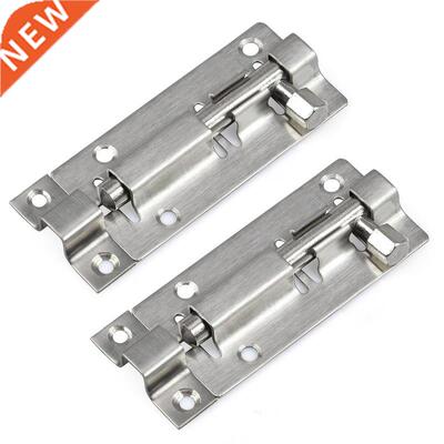 2PCS 3 Inches Barrel Bolt Latch Stainless Steel Sliding Bolt