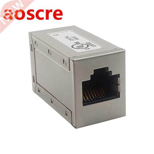 CAT.6A Six types of blocked network pass-through RJ45 Gigabi