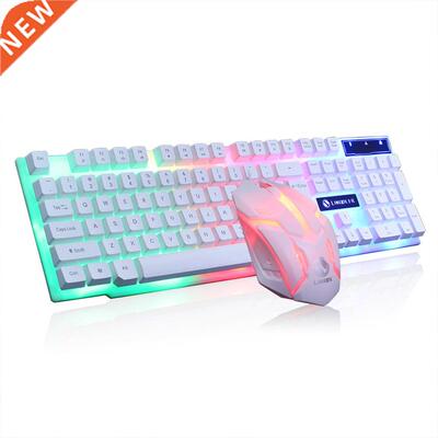 2021 HOT Led Glowing Computer Desktop Wired Mechanical Keybo