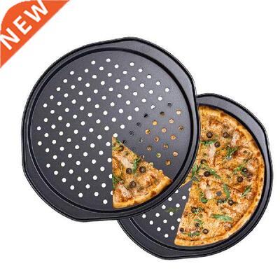 New Pizza Trays For Oven, Non Stick Perforated Pizza Tray,