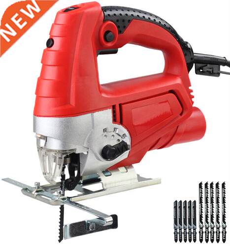 1080W Jig Saw Laser Guide 6 Variable Speed Electric Saw wit