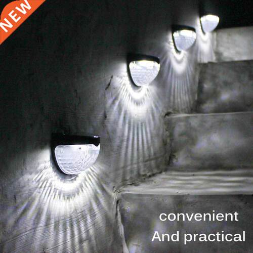2Pcs Solar Fence Lights Garden Decoration Solar Lamps Waterp