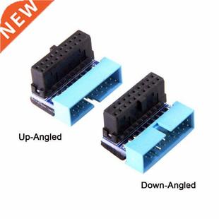 20pin Mle dpter ngled Femle USB Deg Extension 3.0