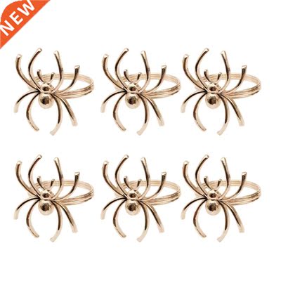 5 Cors 6Pcs/Set Convenient Wear-resistant Alloy Napkin