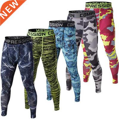 Mens Compression Pants 2022 New Fitness Tights Men Bodybuild