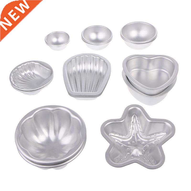 16PCS 6 Style  Metal Bath Bomb Mold Crafting Bath Bombs