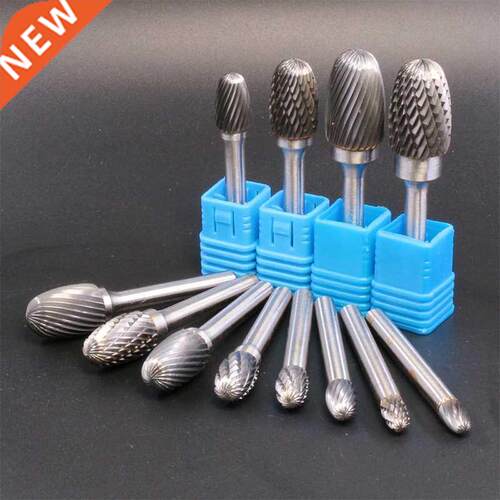 Single-cut E Type Head Tungsten Carbide Rotary File Tools Dr