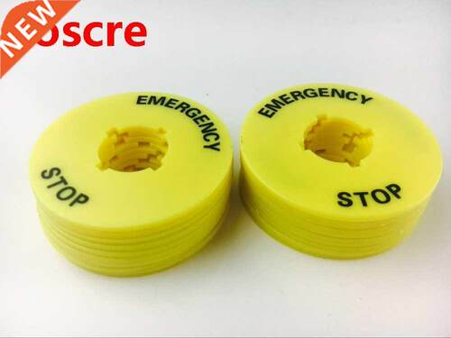 10PCS 16MM aperture emergency stop button switch warning boa