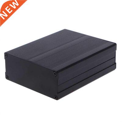 Aluminum Box Enclosure  Electronic Project Black Instrume