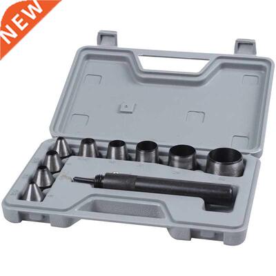 10Pcs Heavy Duty Hollow Punch Kit Set Gasket Leather Rubber