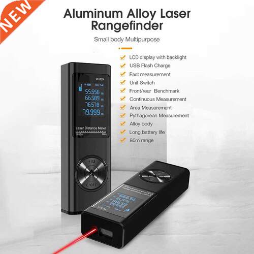 Handheld Rangefinder Digital Mini Distance Measuring Meter L