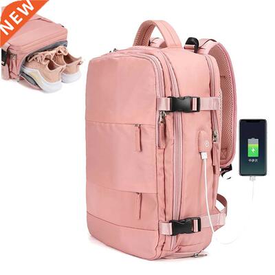 17 Inch USB Gym Bag Dry Wet Backpack Female Girl Backpacks
