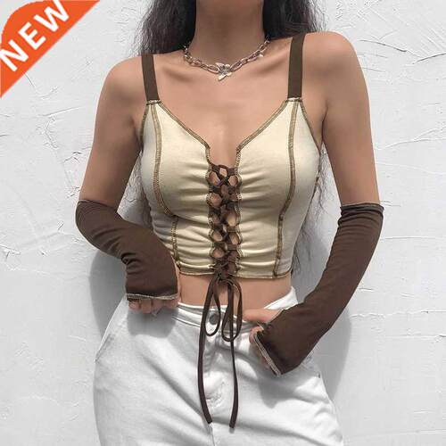 Women Cropped 2000s Aesthetic 2022 Ropa Grunge Fairy Fairyco