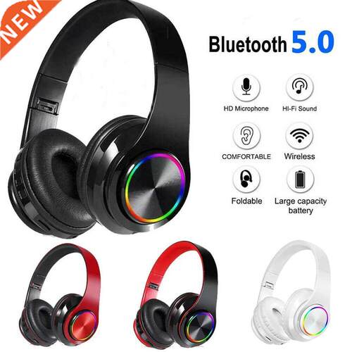 B39 Led Bluetooth V5.0 Headset Sport Hoofdtelefoon Subwoofer