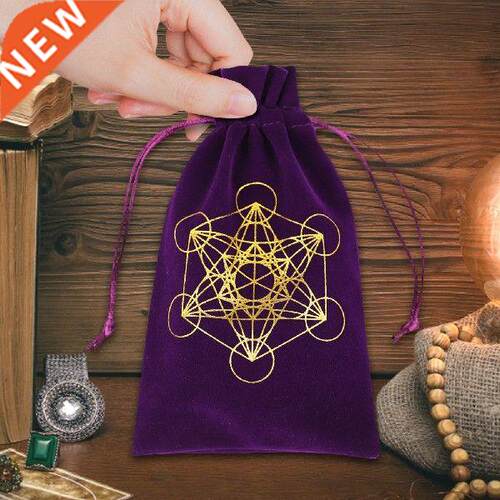 Tarot Cards Storage Pouch Table Cloth Velvet Square
